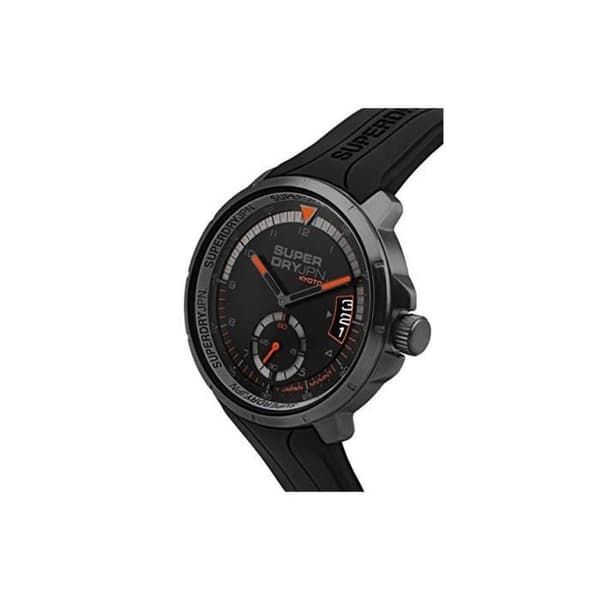 Herrklocka SUPERDRY SYG217BB - Quartz - Analog - Resin - Svart