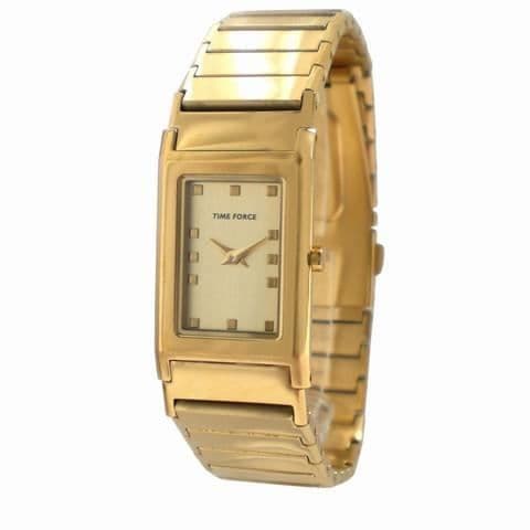 Klocka - Time Force - TF3020L09M - Kvarts - Analog - Guld