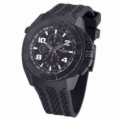 Klocka - Time Force - TF4029M14 - Kvarts - Analog - Svart