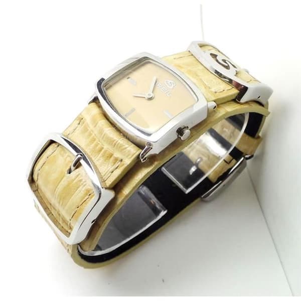 Klocka - Breil - 2519252062 - Kvarts - Analog - Beige Läder