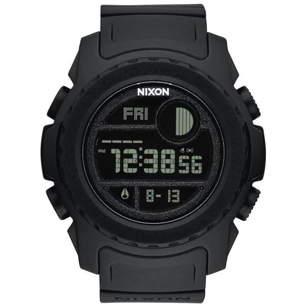 Sportklocka herr - NIXON - UNIT A921001 - Quartz - Svart - Kronograf