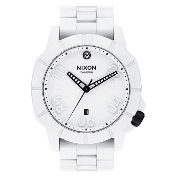 Klocka - NIXON - A506SW2243 - Kvarts - Analog - Vitmetall