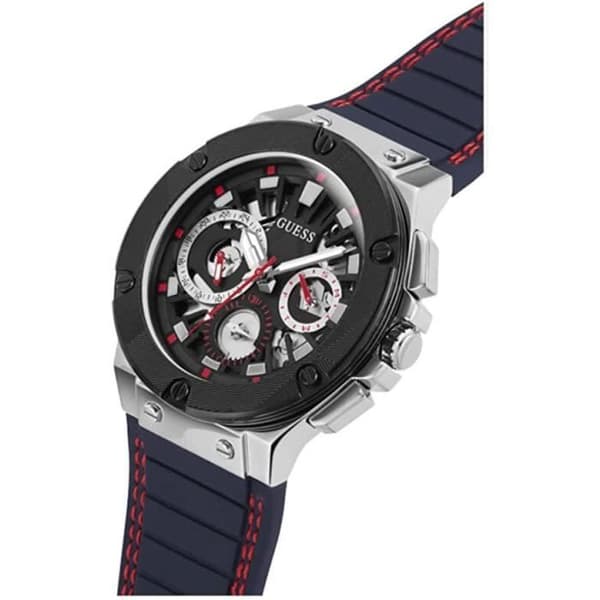 Klocka - Guess - Circuit GW0487G1 - Kvarts - Rostfritt stål - 44 mm - Sport
