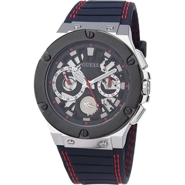 Klocka - Guess - Circuit GW0487G1 - Kvarts - Rostfritt stål - 44 mm - Sport