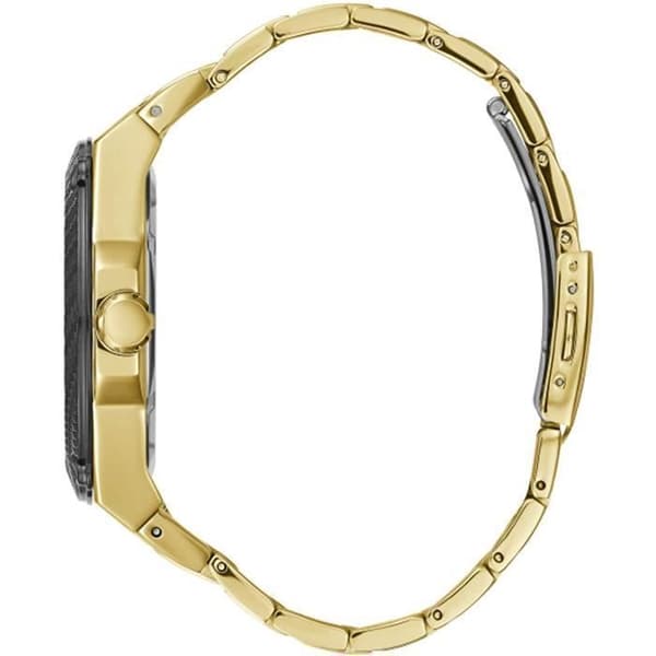 Guess Watches Herrar Legacy Analog Quartz Watch för män med band i rostfritt stål W1305G2 7947