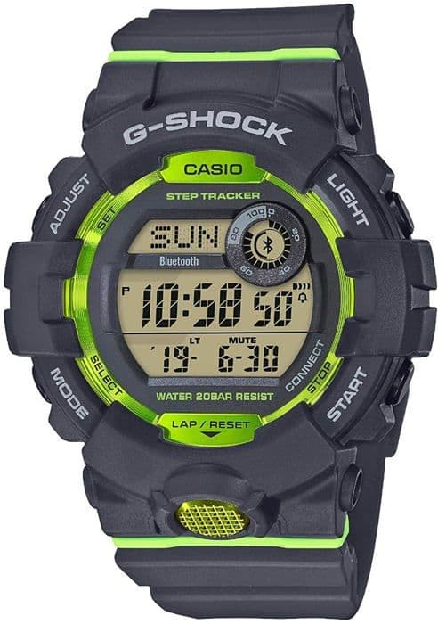 CASIO G-SHOCK Grey Resin Watch - Kvarts - Mineralglas - Digital - Vuxen - Rund
