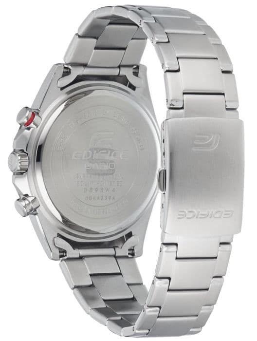 Klocka - Casio - EFS-S610HG-1AVUEF - Kvarts - Kronograf - Rostfritt stål Silver