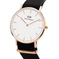 Miniatyrbild 2 av 4: Daniel Wellington Cornwall 40 mm nylonarmband kvartsklocka för kvinnor DW00100257