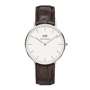 Klocka - Daniel Wellington - York - Rostfritt stål - Läder - 36 mm diameter
