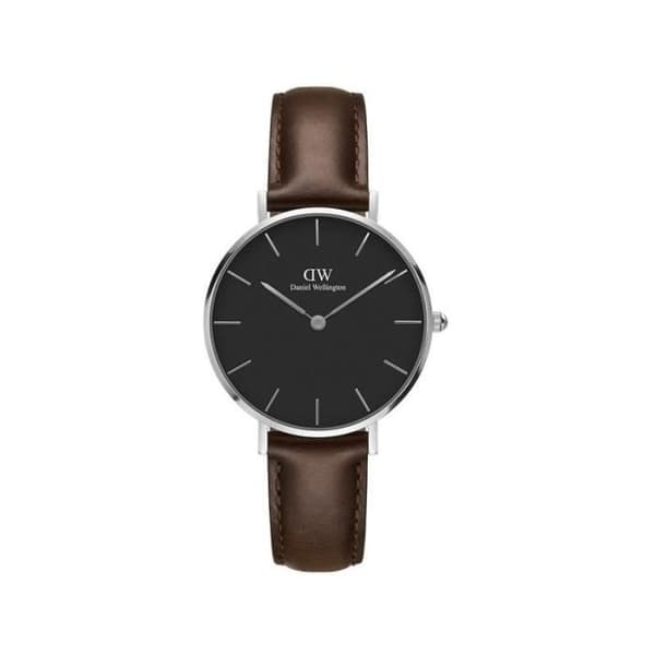 Daniel Wellington Small Model Bristol Brown Damklocka - DW00100177 32mm Svart