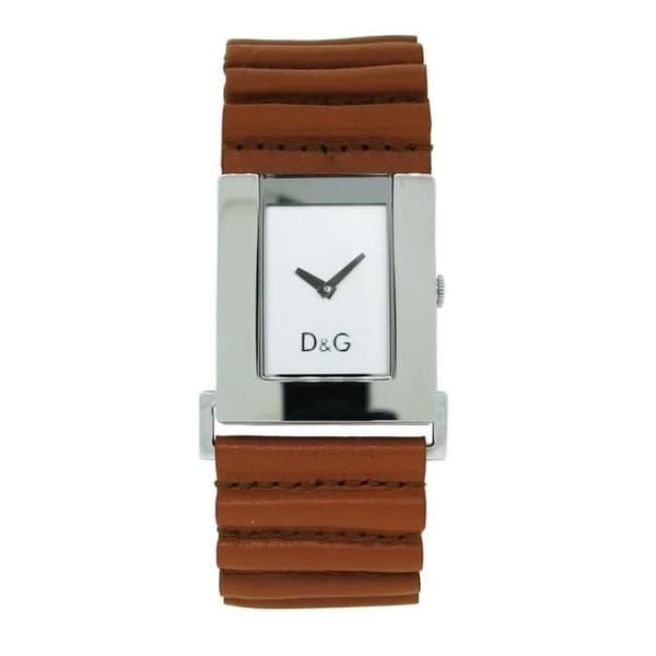Klocka - Dolce&amp;Gabbana - DW0204 - Kvarts - Analog - Vitt läder