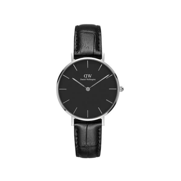 Daniel Wellington Petite READING Damklocka - Ø32 Silver - DW00100179 32mm Svart