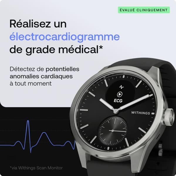 Withings ScanWatch 2 42mm Smartwatch Svart