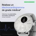 Miniatyrbild 3 av 4: WITHINGS ScanWatch 2 - Hälsoansluten klocka EKG SpO2 temperatur 38mm Vit