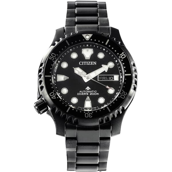Citizen Ny0145-86ee Automatic Divers Promaster Klocka Svart
