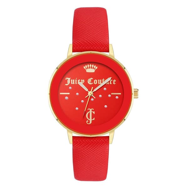 Juicy Couture Jc1264gprd Kello Punainen