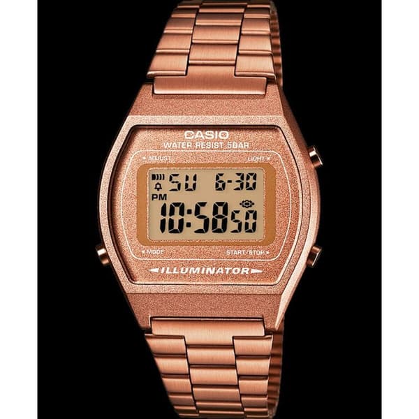 Unisexklocka Casio B640WC-5AEF Gyllene