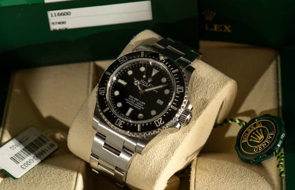 Rolex Sea-Dweller 116600 i väldigt bra skick,  Fullset - 2015