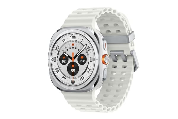 Samsung Galaxy Watch Ultra 3,81 cm (1,5") AMOLED 47 mm Digital 480 x 480 pixels Touchscreen 4G Hvid Wi-Fi GPS (satellit)