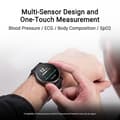 Miniatyrbild 3 av 4: Smartwatch Fitness - ASUS - VivoWatch 6 - Blodtrycksövervakning - EKG - Aktivitetsspårning