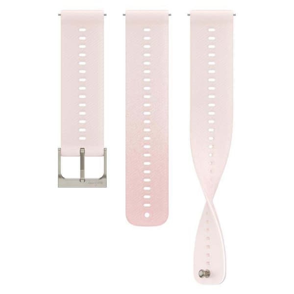 Suunto Athletic 6 -silikoniranneke, 22 mm, Powder Pink