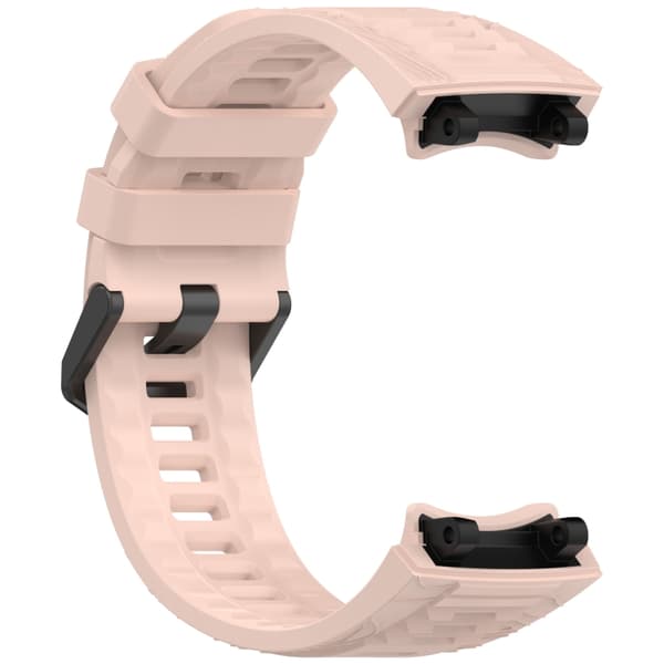 Silikonarmbånd til Amazfit T-Rex 3 med hurtigutløser - Rosa