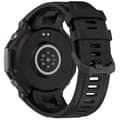 Miniatyrbilde 4 av 4: Silikonarmbånd for Amazfit T-Rex 3 med hurtigutløser - Svart