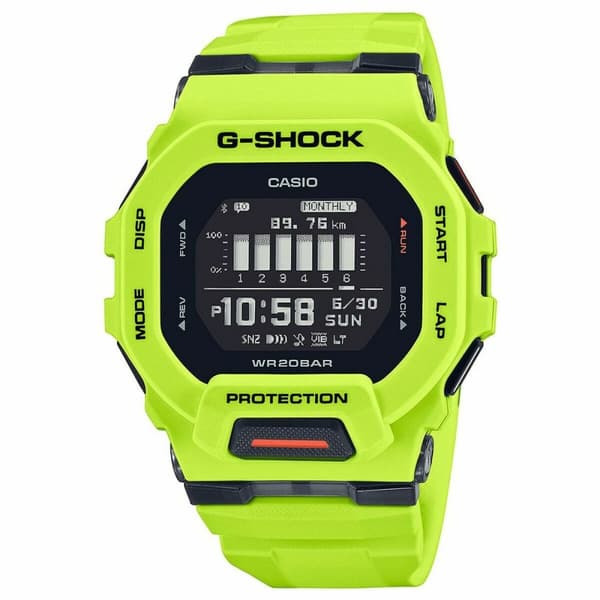 Älykello Casio G-SQUAD STEP TRACKER BLUETOOTH® Musta