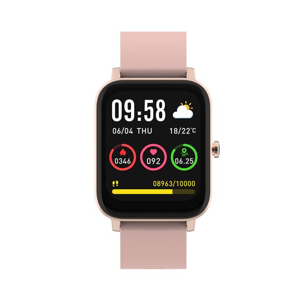 Forever Forevigo 3 Smartklokke – Helsemonitor, IP68, 2 Reimer, Roségull