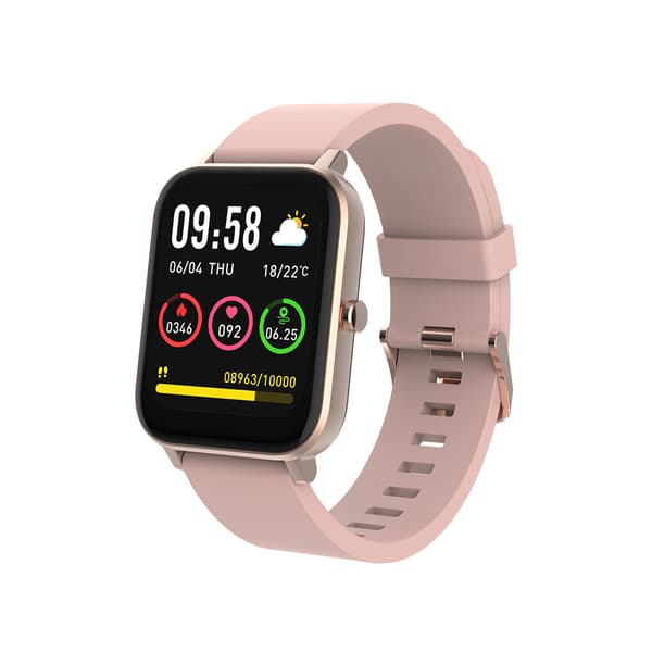 Forever Forevigo 3 Smartklokke – Helsemonitor, IP68, 2 Reimer, Roségull