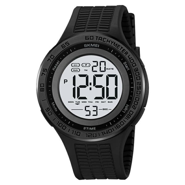 Armbandsklocka Armbandsur Klocka SKMEI Luminous Digital Elektronisk - Svart+Vit