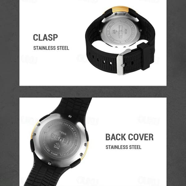 Armbåndsur Armbåndsur Ur SKMEI Luminous Digital Electronic - Sort