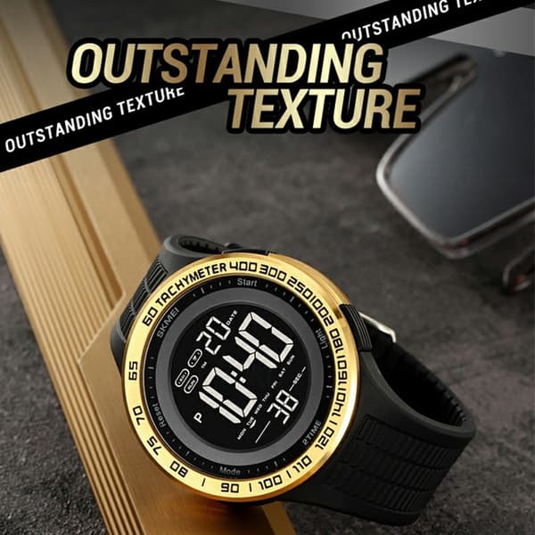 Armbåndsur Armbåndsur Ur SKMEI Luminous Digital Electronic - Sort