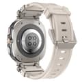 Pikkukuva 3 / 4: Silikoniranneke Samsung Galaxy Watch Ultra 47mm:lle pikalukituksella - Starlight