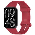 Miniatyrbild 2 av 2: Silikonarmband till Xiaomi Redmi Watch 4 / Watch Band 8 Pro / 9 Pro - Vinröd