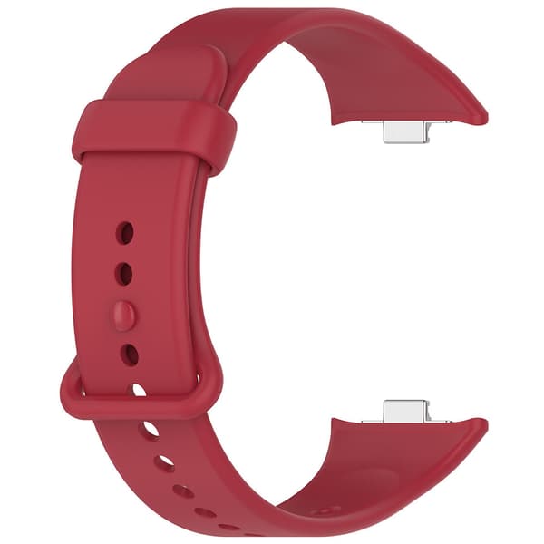 Silikonarmband till Xiaomi Redmi Watch 4 / Watch Band 8 Pro / 9 Pro - Vinröd