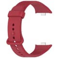 Miniatyrbild 1 av 2: Silikonarmband till Xiaomi Redmi Watch 4 / Watch Band 8 Pro / 9 Pro - Vinröd