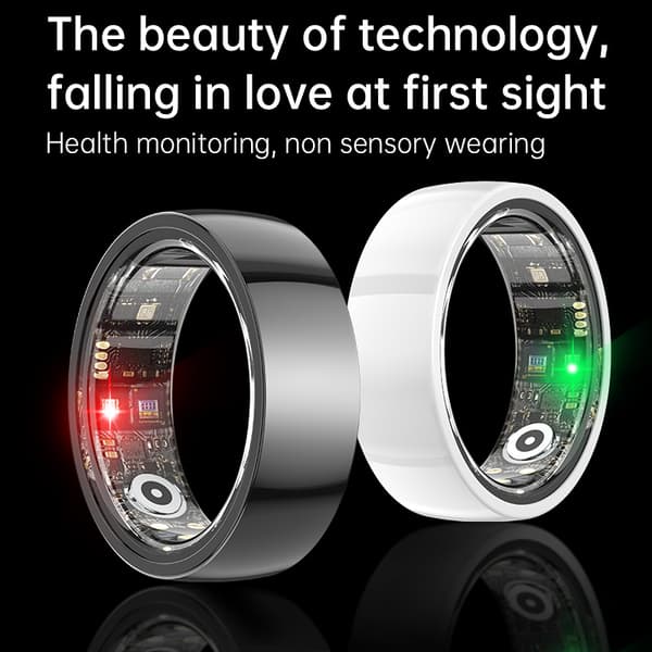 INF Smart Ring R1000 - Sleep Monitor Bluetooth 5.2 Blood Oxygen Tracker