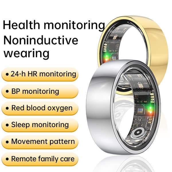 INF Smart Ring R1000 – Unimonitori, Bluetooth 5.0, veren happimonitori