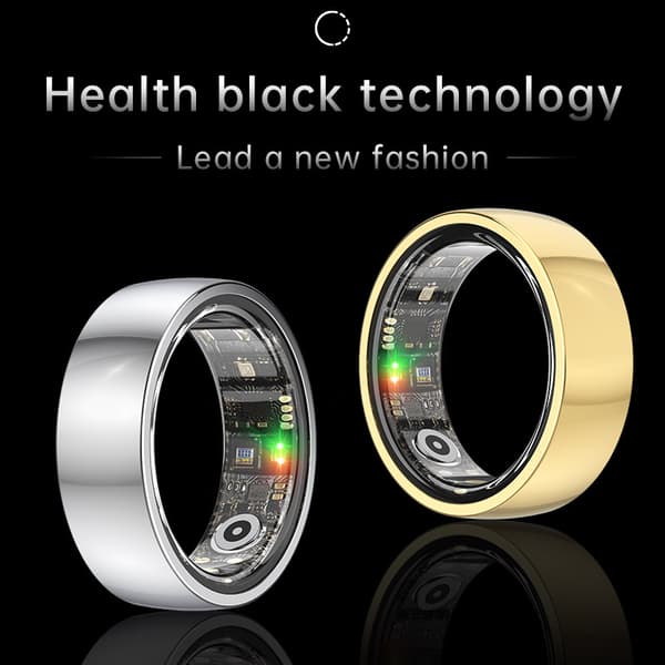 INF Smart Ring R1000 – Unimonitori, Bluetooth 5.0, veren happimonitori