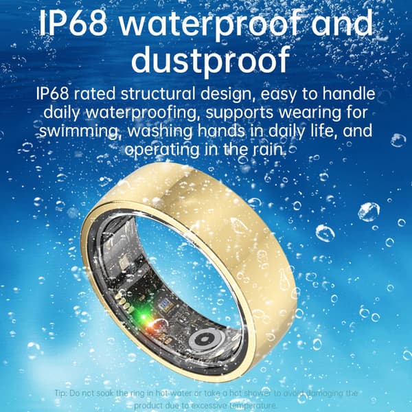 INF Smart Ring R1000 – Sleep Monitor, Bluetooth 5.0, Blood Oxygen Monitor