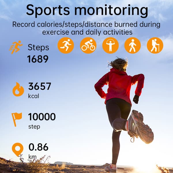 INF Smart Ring R1000 – Sleep Monitor, Bluetooth 5.0, Blood Oxygen Monitor