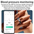 Miniatyrbillede 5 af 11: INF Smart Ring R1000 - Sleep Monitor Bluetooth 5.2 Blood Oxygen Tracker