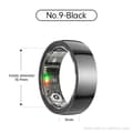 Miniatyrbild 3 av 8: INF Smart Ring R1000 – Sömnmonitor, Bluetooth 5.0, Blodsyremätare