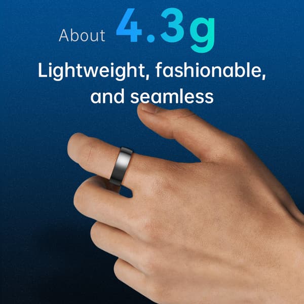INF Smart Ring R1000 – Sömnmonitor, Bluetooth 5.0, Blodsyremätare