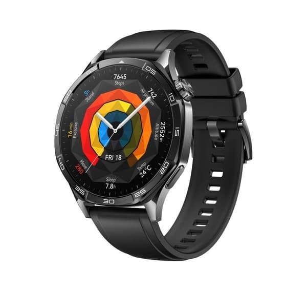 Huawei Watch GT 5 46mm, stainless steel/black