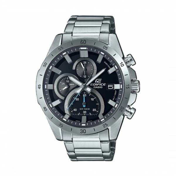 Herrklocka Casio EFR-571D-1AVUEF Silvrig Svart
