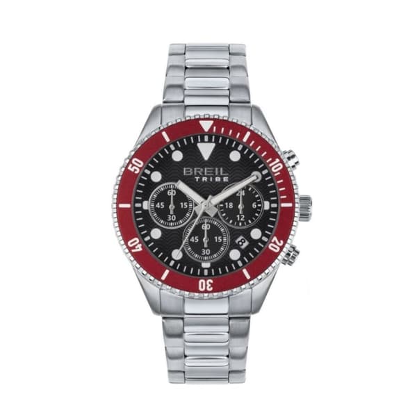 Herrklocka Breil EW0714 Svart Silvrig (Ø 41 mm)