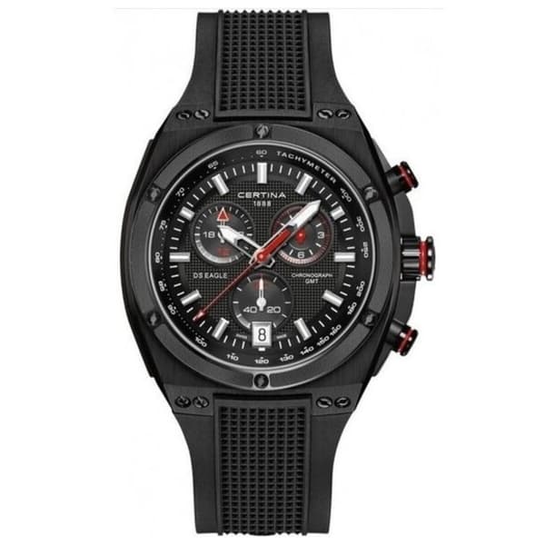 Herrklocka Certina DS EAGLE CHRONOGRAPH GMT AUTOMATIC (Ø 46 mm)