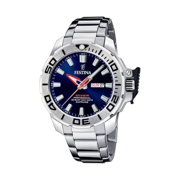 Miesten rannekellot Festina F20665/1 Hopeinen